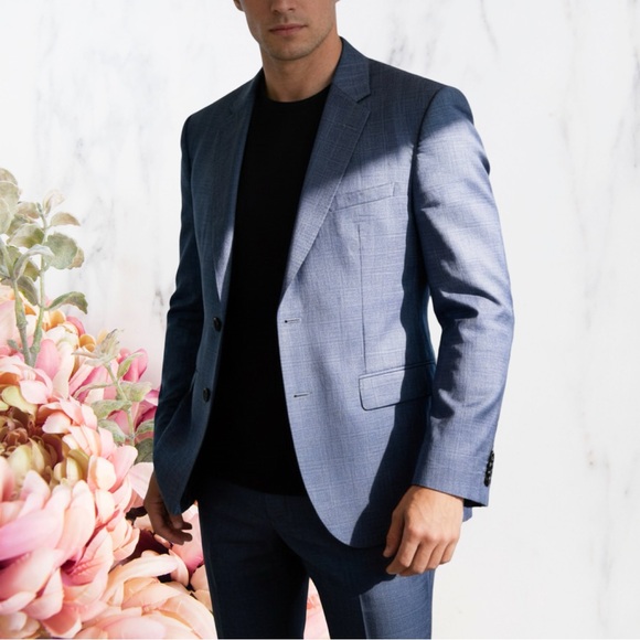 HUGO Boss Men's Wool Navy Blazer Sz 40 Slim NWT